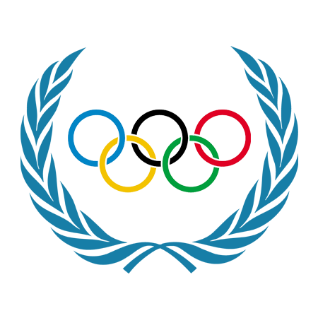 UNA-USA × Olympic Games partnership logo