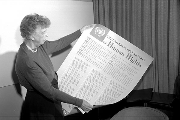 Portrait of Eleanor Roosevelt